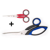 Finny scharen set | stofschaar 22 cm | puntschaartje 13 cm Stofschaar FINNY - SET - 22 - 13 4013434004403